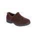 Extra Wide Width Women's The Dandie Clog by Comfortview in Dark Brown (Size 10 1/2 WW)