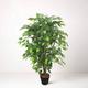Large Artificial Bushy Ficus Tree Faux Fake Pot Plant Home Indoor Decoration