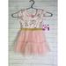 Disney Dresses | Disney Minnie Mouse Pink With Gold Trim Tutu Dress Girls Size 18 Months | Color: Pink | Size: 18mb