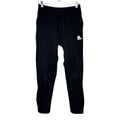Adidas Pants & Jumpsuits | Adidas Pants Womens Large Black Track Pants Lounge Gym Workout Athleisure | Color: Black/White | Size: L