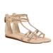 Kate Spade Shoes | Kate Spade Adagio Gold Leather Gladiator Sandals Size 7 | Color: Gold | Size: 7
