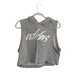 Adidas Tops | Adidas Grey Sleeveless Hooded Sweatshirt Top Womens Medium | Color: Gray | Size: M