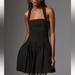 Anthropologie Dresses | Anthropologie Maeve Halter Fit & Flare Mini Dress | Color: Black | Size: 12