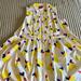 Kate Spade Dresses | Euc Kate Spade Sleeveless Print Dress | Color: White/Yellow | Size: Xl