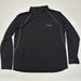 Columbia Shirts | Columbia Omni-Shade 1/4 Zip Pullover Long Sleeve Mens Xl Black Athletic Running | Color: Black | Size: Xl