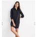 Madewell Dresses | Madewell Black Denim Shirt Dress (S) | Color: Black | Size: S