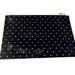 Kate Spade Bags | Kate Spade Nwot Polka Dot Print Patent Leatherette Pencil Case Zipper Pouch | Color: Blue/Gold | Size: Os