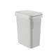 Trash Can Rectangular Trash Can with Lid Pop-up Kitchen Compost Bin E-Type Dog-proof Trash Storage Container Waste Paper Basket Ultra-thin Trash Collection Bin Kitchen Trash Can ( Color : B , Size : L