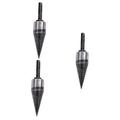 BESPORTBLE 3pcs Hammer Drill Bit Woodworking Hole Metal Drill Firewood Step Drill Electrical Tools Drill Bit Log Screws Wisking Tool Electric To Rotate Sharpener Household