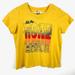 Disney Shirts | Disney Pixar Yellow Toy Story Graphic Tee Unisex Size Large Hit The Road | Color: Red/Yellow | Size: L