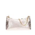 Coccinelle Aura Mini Bag Grained Leather Pale Gold, Pale gold, One size