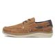 Comfy Steps Harlan Mens Tan Boat Shoe - Size 8 UK - Brown