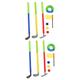 BESTonZON 2 Sets Golf Set Parent-child Toy Practical Toy Pcs Balls Children’s Toys Childrens Toys Plastic Golf Clubs Toy Ball Toy for Sports Toy Portable Rubber Foam
