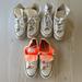 Converse Shoes | 3 Pairs Women's Converse | Color: White | Size: 8