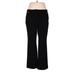 7th Avenue Design Studio New York & Company Dress Pants - High Rise: Black Bottoms - Women's Size 14