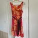 Anthropologie Dresses | Anthropologie We Love Vera Floral Silk Dress | Color: Brown | Size: 2
