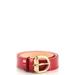 Louis Vuitton Accessories | Louis Vuitton Ceinture Belt Monogram Vernis Medium 80 Red | Color: Red | Size: Os