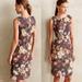 Anthropologie Dresses | Anthropologie Tabitha Dress Size 4 | Color: Brown/Cream | Size: 4