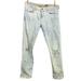 Anthropologie Jeans | Free Ship Anthropologie Pilcro Hyphen Distress Jeans Stretch Denim Size 26 | Color: Blue | Size: 26
