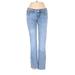 True Religion Jeans - Mid/Reg Rise: Blue Bottoms - Women's Size 27 - Light Wash