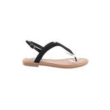 Steve Madden Sandals: Black Print Shoes - Women's Size 7 - Open Toe