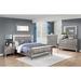 Alma Leighton Bedroom Set Metallic Mercury Wood in Brown/Gray | 52.25 H x 64 D in | Wayfair Retsaoc 204921Q-S4