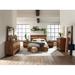 Alma Winslow 4-piece Eastern King Bedroom Set Smokey Walnut Wood in Brown/Gray | 52.25 H x 84.5 D in | Wayfair Retsaoc 223250KW-S4