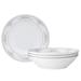 Noritake Sweet Leilani Set Of 4 Soup Bowls, 7-1/2", 12 Oz.