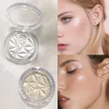 Brightening Glitter Highlighter Powder Face Shimmer Long Lasting Waterproof Monochrome Pearlescent