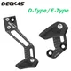 DECKAS MTB Bike Chain Guide Mountain Bicycle E-type D-type Mount Low Direct Mount Chain Guard for 1X