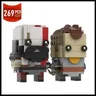 MOC Gods of Wared Kratos e Atreus Game Action Figures Building Blocks Set Ghosted of Sparta