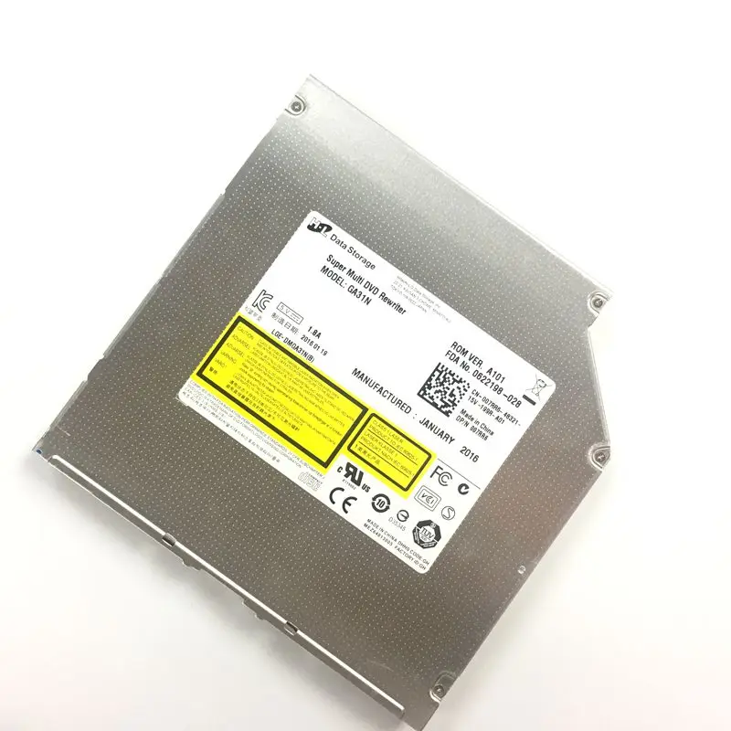 Original Neu für HL GA31N Superdrive 8X DL DVD CD RW Brenner Multi Writer Slot-in 12,7 mm Internes SATA-Laufwerk Image