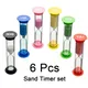 1-3 Set Sand Timer Sortiment Kunststoff Sanduhr Timer bunte Sandglas Sanduhr klein