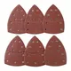 Feuilles abrasives triangulaires pour ponceuse orbitale Bosch papier abrasif tampons tatifs