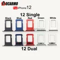 Dual & Einzelne Sim Karte Für iPhone 12 Halter SIM Karte Tray Halter Slot Adapter Buchse Ersatz