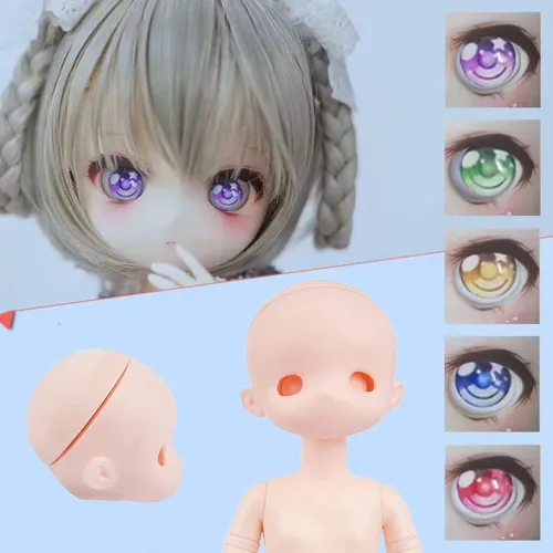 Anime Gesicht Puppe DIY 30cm Puppe Make-Up-Puppe 2D Puppe Kopf oder Ganze Puppe Lol Puppe Schöne