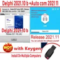 2024 heiß neuesten Autocom 2021 11 und Delphi 2.0b mit Keygen installieren Video für Delphs vd