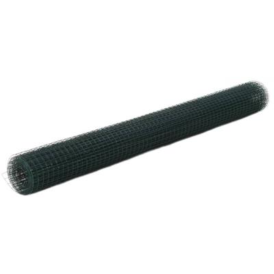 Drahtzaun Stahl mit PVC-Beschichtung 25x1,5 m Grün - Vidaxl Image