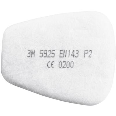 Partikelwechselfilter-Set, 10 Paar P2R 10 Stk - 3M Image