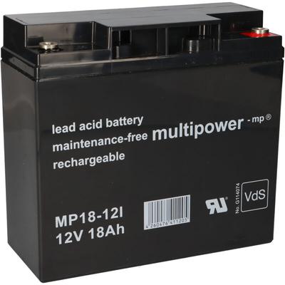 Multipower - Blei-Akku MP18-12I Pb 12V 18Ah VdS, M5 Image