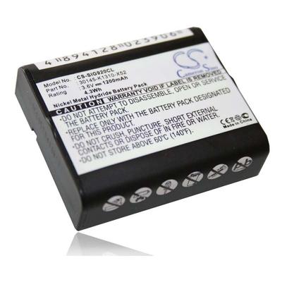 vhbw Akku kompatibel mit Siemens Gigaset 951, 905, G59X, 952, 920 schnurlos Festnetz Telefon (1200 Image