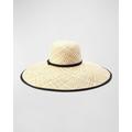 Woven Straw Large Brim Sun Hat