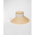 Mirabel Wide-brim Straw Sun Hat