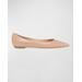 Emilia Leather Ballerina Flats