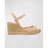 Tia Suede Wedge Espadrille Sandals