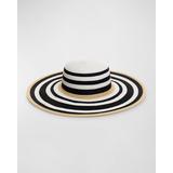 Dynasty Striped Floppy Hat