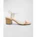 Gimenez Tubular Ankle-band Cork Sandals