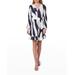 Liv Zebra Pleated Dress