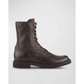 Dean Leather Lace-up Combat Boots