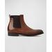 Byron Leather Chelsea Boots